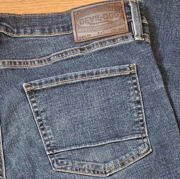 Devil Dog Slim Dungeress Size 32×32 Amazing Used Condition - Picture 9 of 14